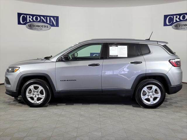 used 2022 Jeep Compass car, priced at $17,488