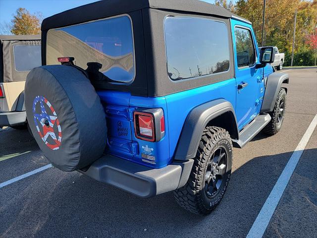 used 2021 Jeep Wrangler car, priced at $27,952
