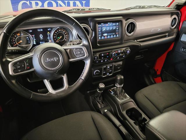 used 2021 Jeep Wrangler Unlimited car, priced at $27,895