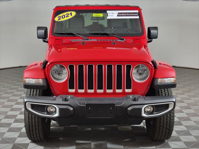 used 2021 Jeep Wrangler Unlimited car, priced at $27,895