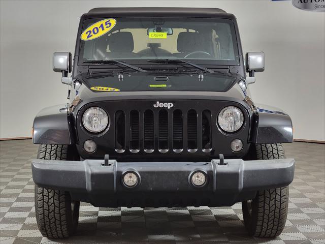 used 2015 Jeep Wrangler Unlimited car, priced at $20,224