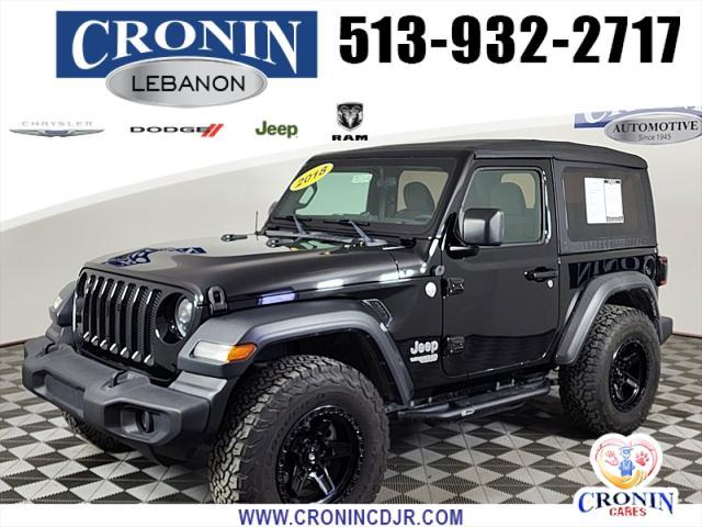 used 2018 Jeep Wrangler car, priced at $26,754