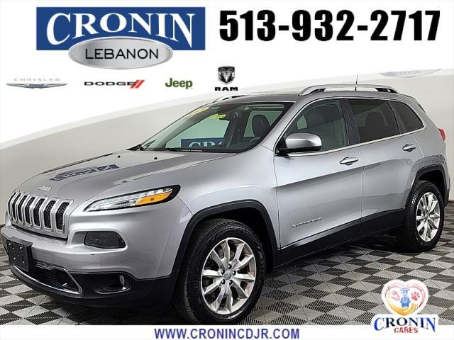 used 2017 Jeep Cherokee car, priced at $15,340