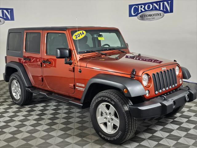 used 2014 Jeep Wrangler Unlimited car, priced at $17,995