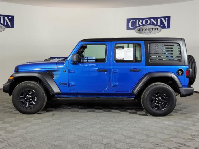 used 2022 Jeep Wrangler Unlimited car, priced at $28,995