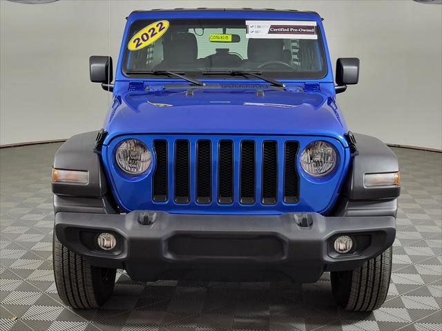 used 2022 Jeep Wrangler Unlimited car, priced at $28,995