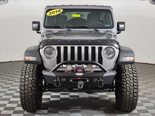 used 2018 Jeep Wrangler Unlimited car, priced at $24,558