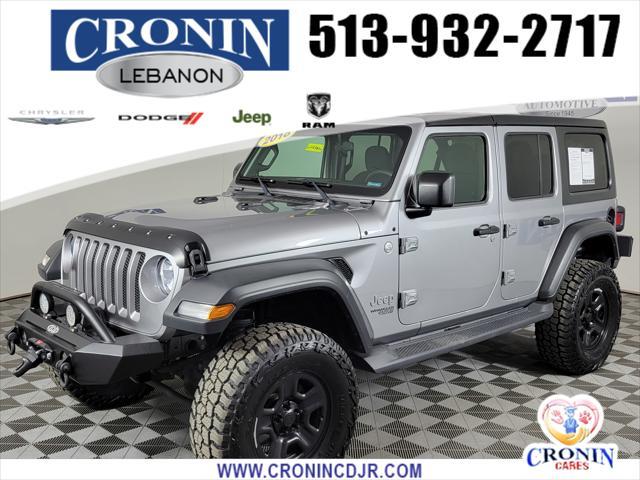 used 2018 Jeep Wrangler Unlimited car, priced at $24,558