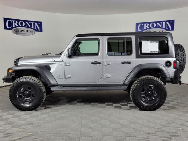 used 2018 Jeep Wrangler Unlimited car, priced at $24,558