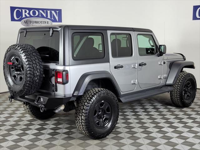 used 2018 Jeep Wrangler Unlimited car, priced at $24,558