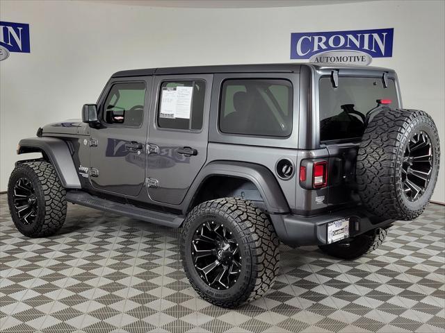 used 2021 Jeep Wrangler Unlimited car, priced at $28,753