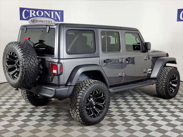 used 2021 Jeep Wrangler Unlimited car, priced at $28,753