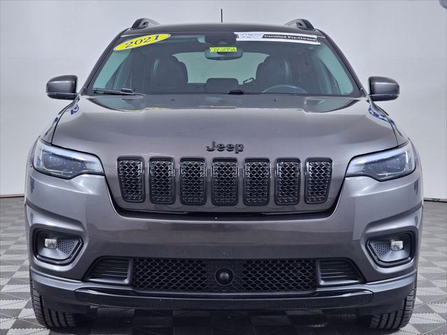 used 2021 Jeep Cherokee car, priced at $21,995