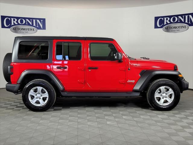 used 2019 Jeep Wrangler Unlimited car, priced at $27,157