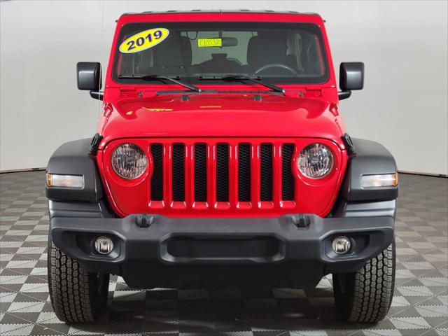 used 2019 Jeep Wrangler Unlimited car, priced at $27,157