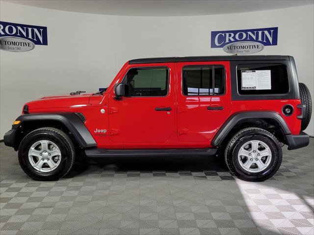 used 2019 Jeep Wrangler Unlimited car, priced at $27,157