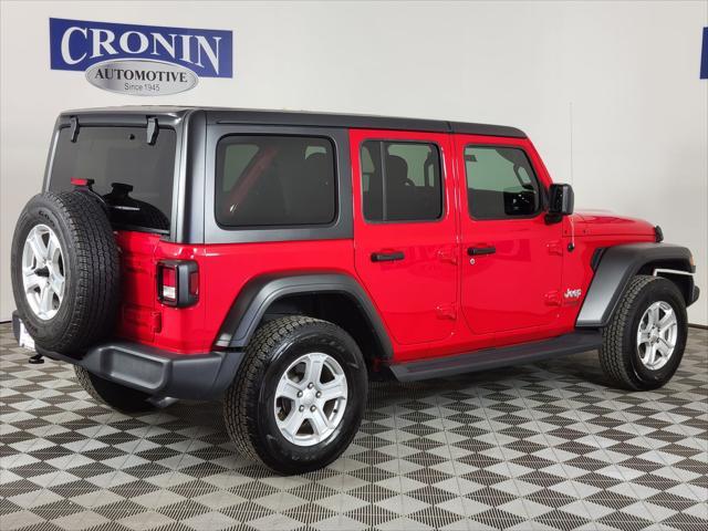 used 2019 Jeep Wrangler Unlimited car, priced at $27,157