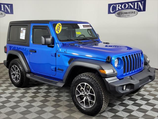 used 2024 Jeep Wrangler car, priced at $34,488