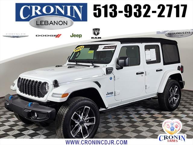 used 2024 Jeep Wrangler 4xe car, priced at $44,997