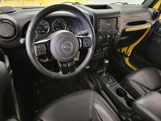 used 2015 Jeep Wrangler Unlimited car, priced at $16,595