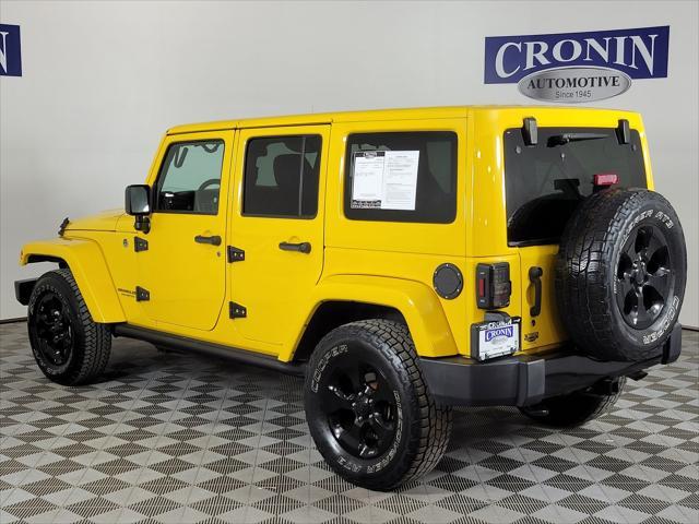 used 2015 Jeep Wrangler Unlimited car, priced at $16,595