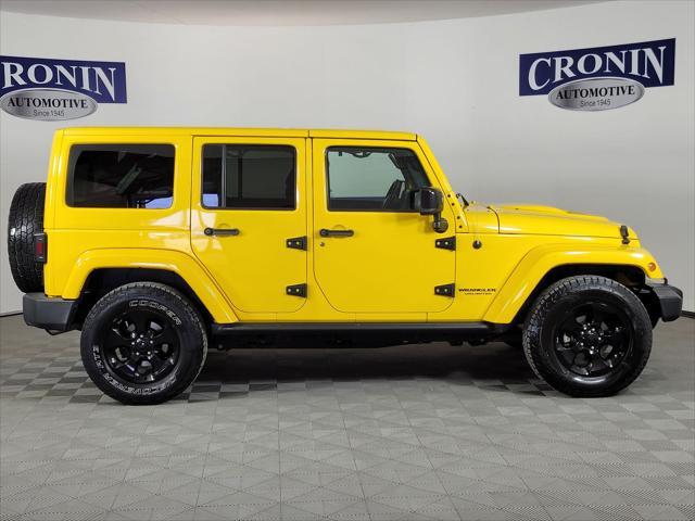 used 2015 Jeep Wrangler Unlimited car, priced at $16,595