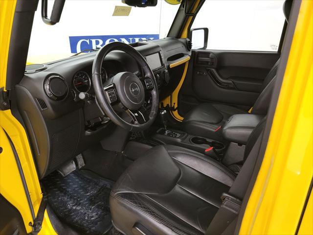 used 2015 Jeep Wrangler Unlimited car, priced at $16,595