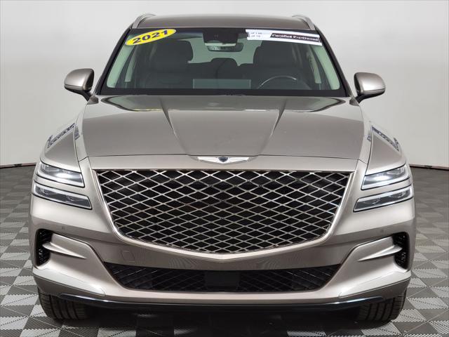 used 2021 Genesis GV80 car, priced at $37,890