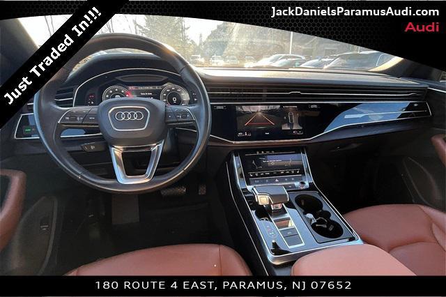 used 2021 Audi Q8 car, priced at $46,999