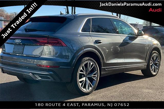 used 2021 Audi Q8 car, priced at $46,999