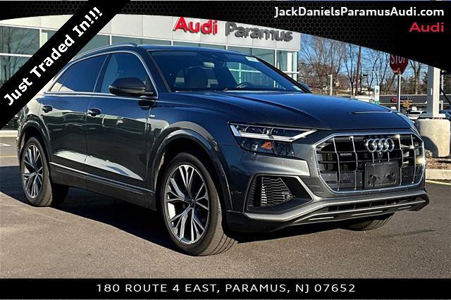 used 2021 Audi Q8 car, priced at $46,999