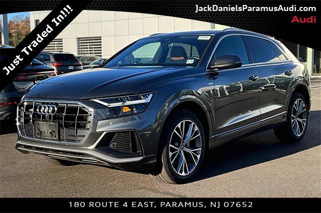 used 2021 Audi Q8 car, priced at $46,999