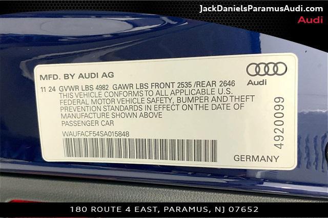 new 2025 Audi A5 Sportback car, priced at $57,655