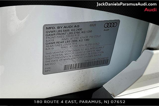 used 2022 Audi Q5 car, priced at $35,365