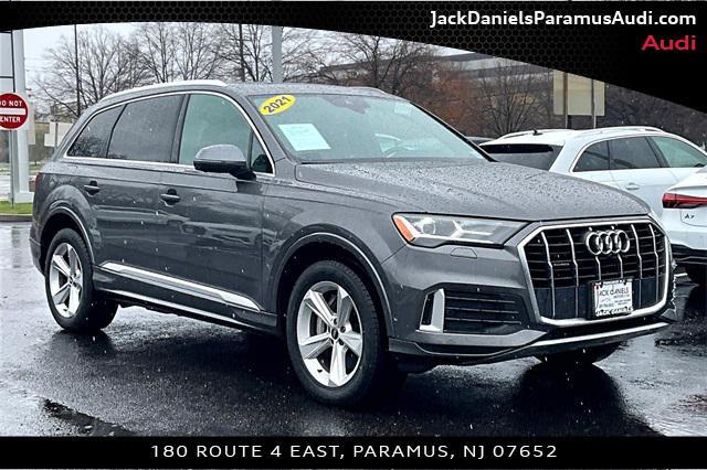 used 2021 Audi Q7 car, priced at $32,599