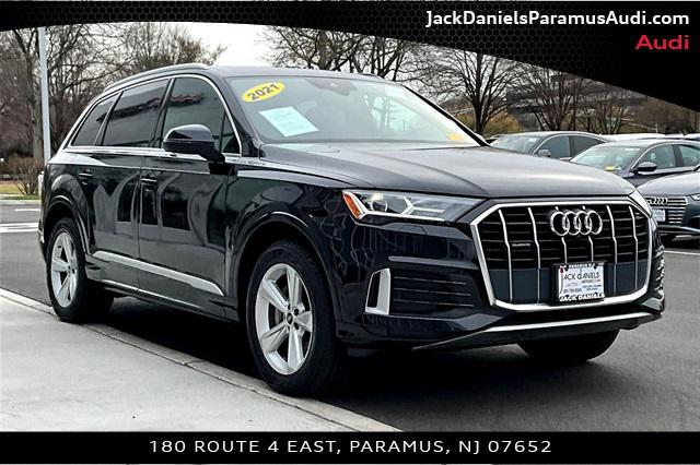 used 2021 Audi Q7 car, priced at $33,999