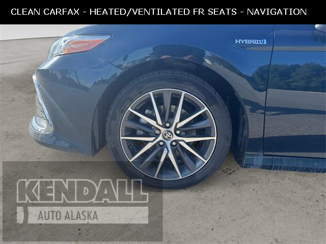 used 2021 Toyota Camry Hybrid car, priced at $27,988