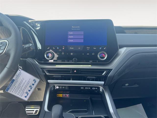 new 2025 Lexus TX 500h car, priced at $74,694