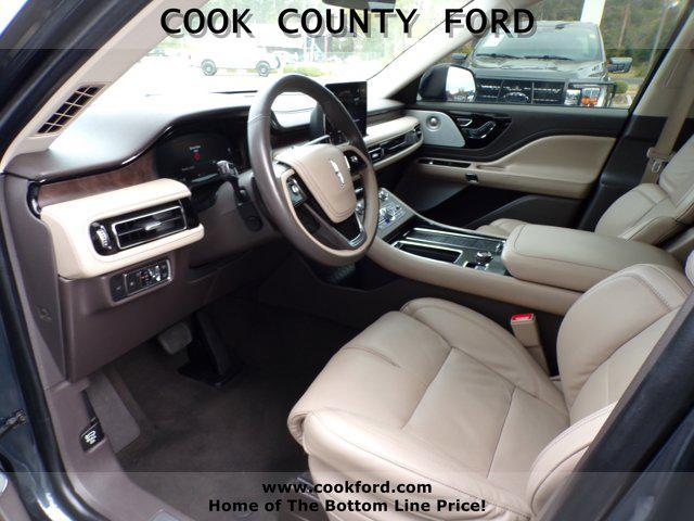 used 2022 Lincoln Aviator car, priced at $49,892