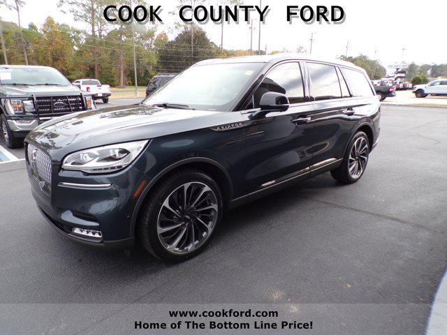 used 2022 Lincoln Aviator car, priced at $49,892