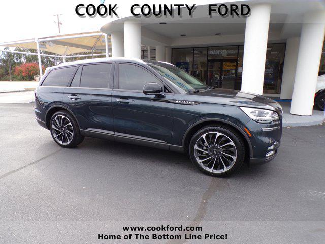 used 2022 Lincoln Aviator car, priced at $49,892