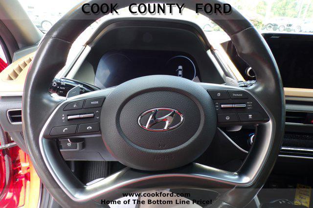 used 2020 Hyundai Sonata car, priced at $21,847