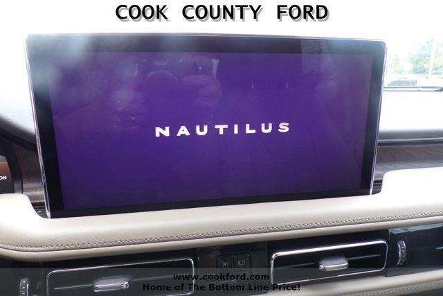 used 2022 Lincoln Nautilus car, priced at $34,982