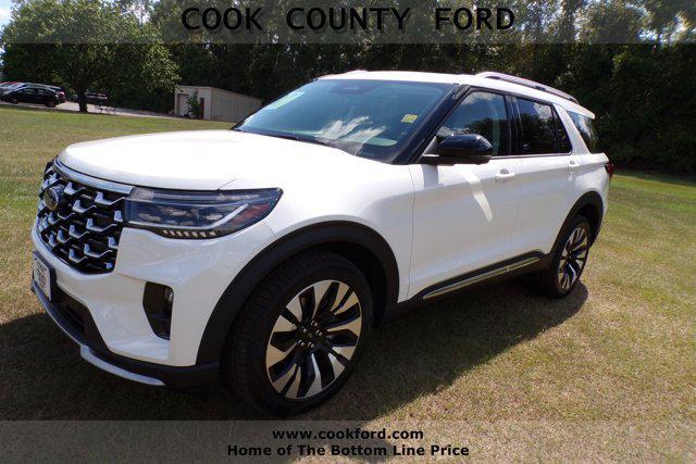 new 2025 Ford Explorer car, priced at $58,355