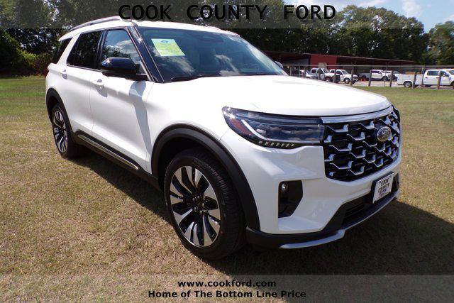 new 2025 Ford Explorer car, priced at $58,355
