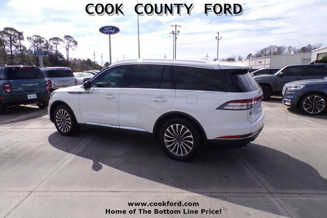 used 2021 Lincoln Aviator car, priced at $34,891