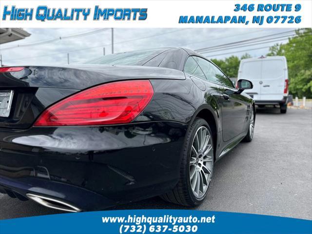 used 2018 Mercedes-Benz SL 450 car, priced at $42,995