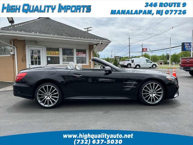 used 2018 Mercedes-Benz SL 450 car, priced at $42,995