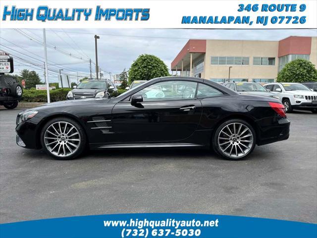 used 2018 Mercedes-Benz SL 450 car, priced at $42,995