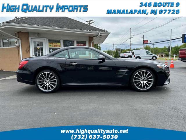 used 2018 Mercedes-Benz SL 450 car, priced at $42,995